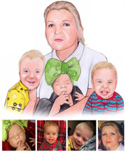 Load image into Gallery viewer, Color Portrait