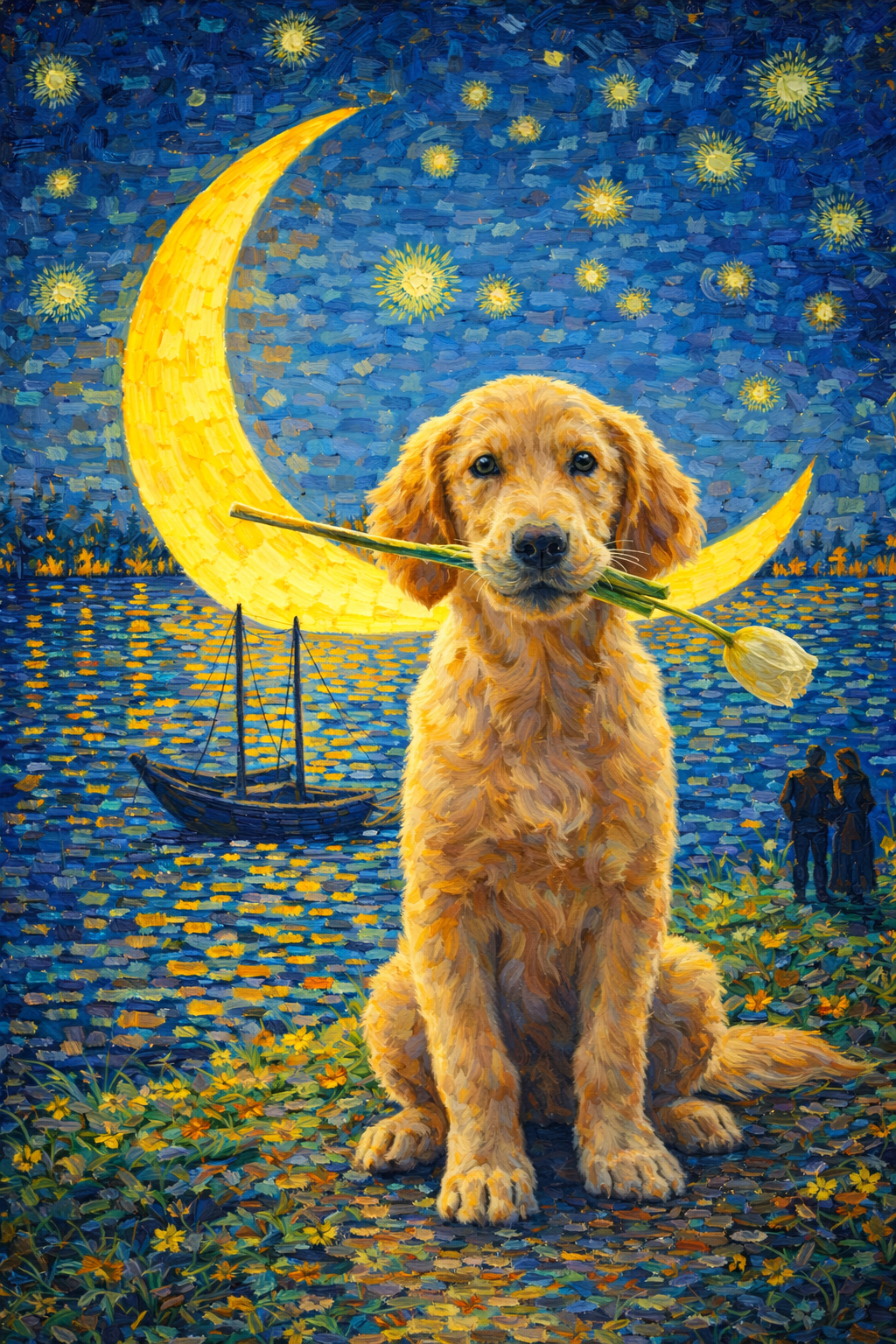 Pet portrait in Color